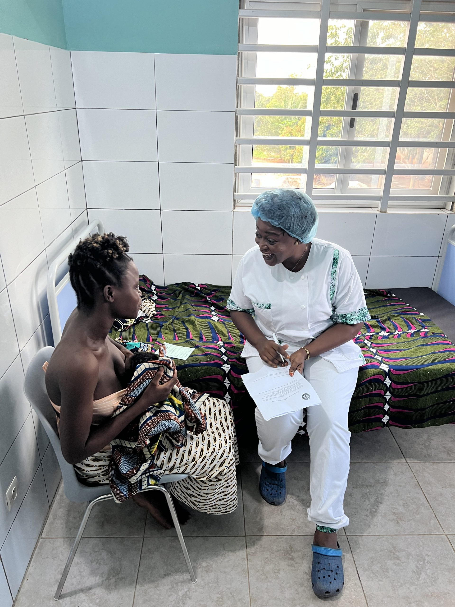 We spraken met Aichatou Chabiwowo, kinderarts in het ziekenhuis van Zinvié